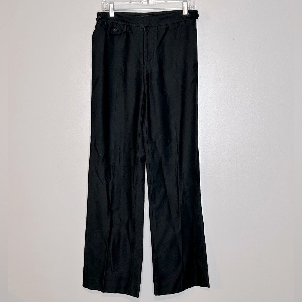 Marc Jacobs Cotton Twill Wide Leg Pants